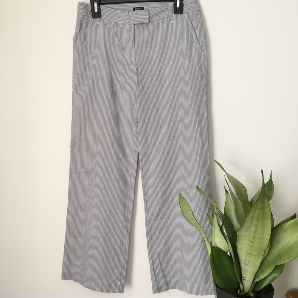 J. Crew | City Fit Pinstripe Pants Size 4